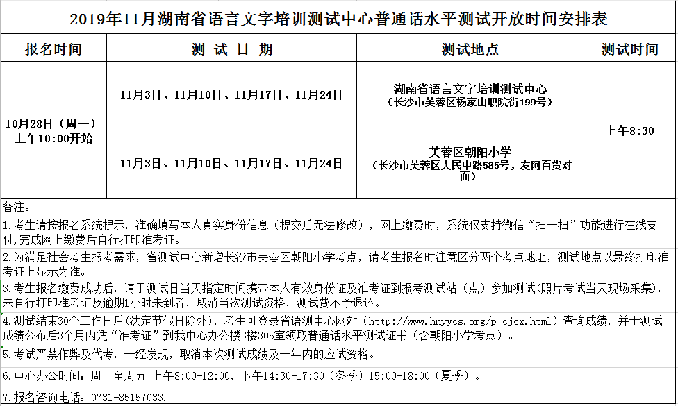 2019年6月湖南普通话成绩查询时间及入口【已公布】