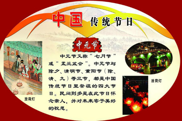 "夕阳西下,断肠人在天涯"有关中元节的古诗词推荐