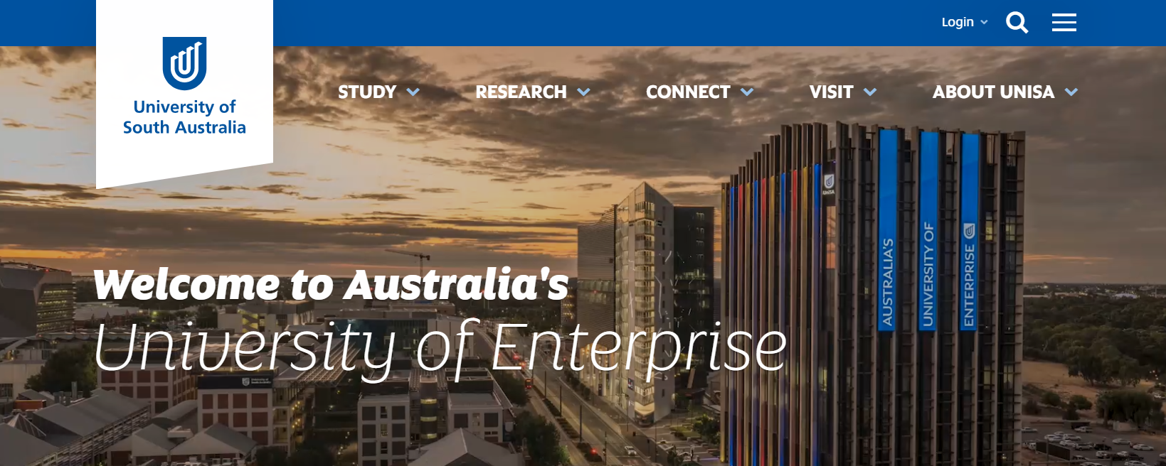 �Ĵ������ϰĴ�ѧ��https://www.unisa.edu.au/