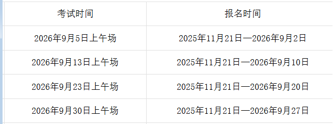2026��9���и�������ڣ�https://toefl.neea.cn��toefl.neea.edu.cn���ѿ�ͨ��