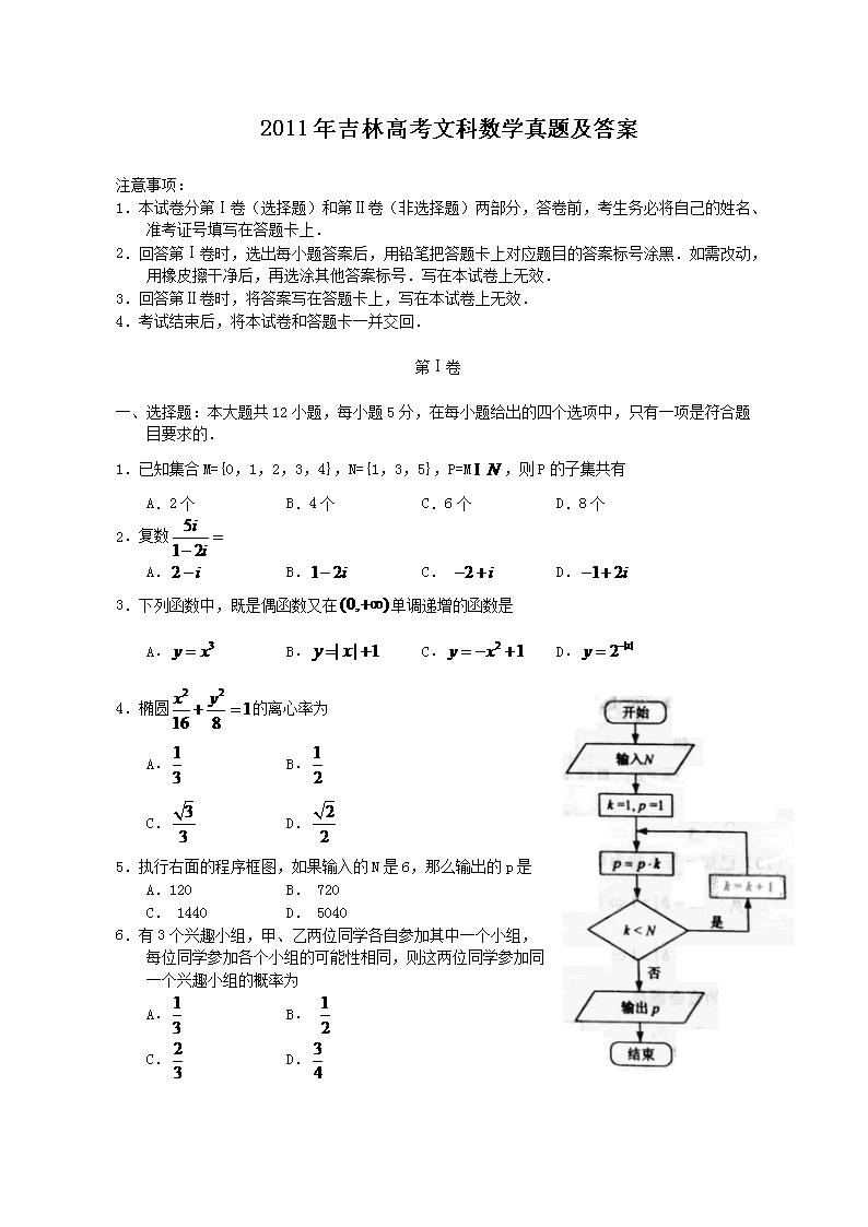 2011�꼪�ָ߿��Ŀ���ѧ���⼰��
