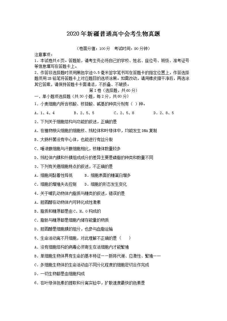 2020���½���ͨ���лῼ��������(Word��)