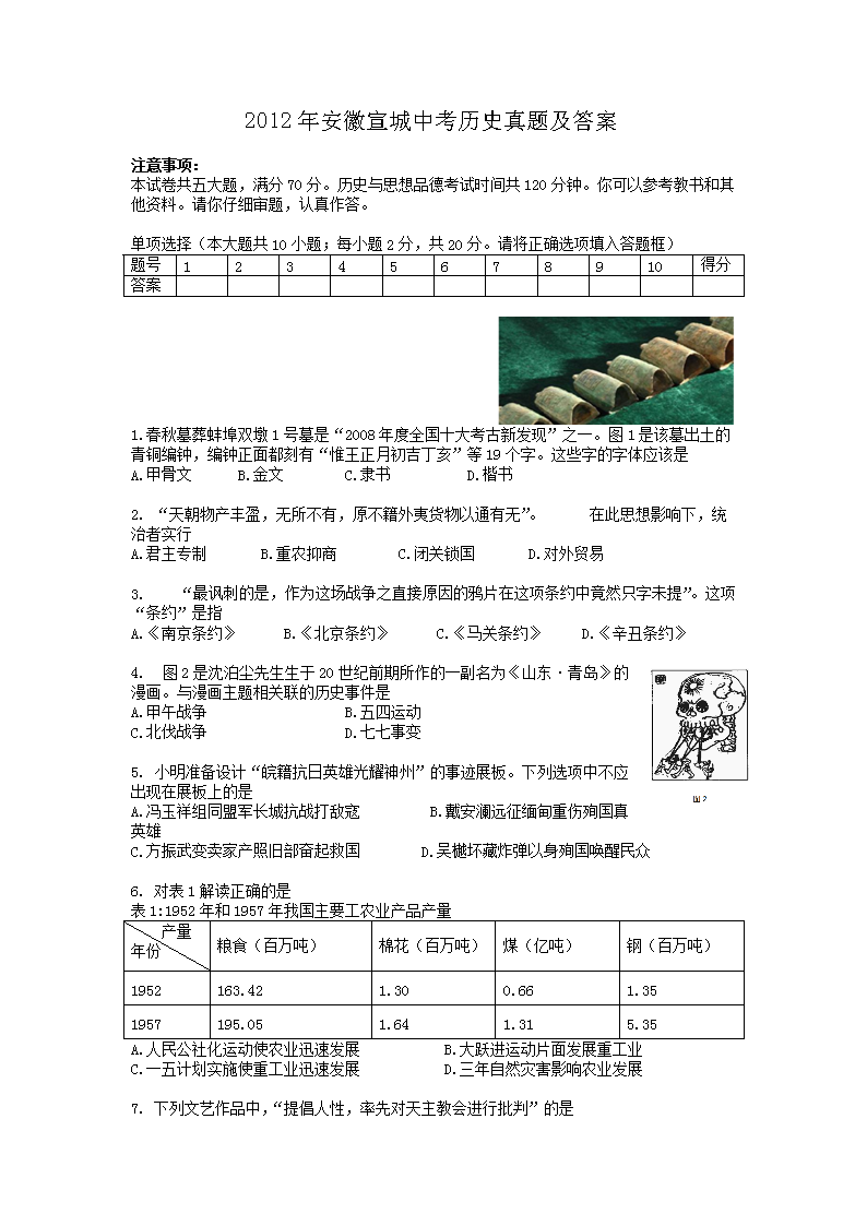 2012�갲�������п���ʷ���⼰��(Word��)