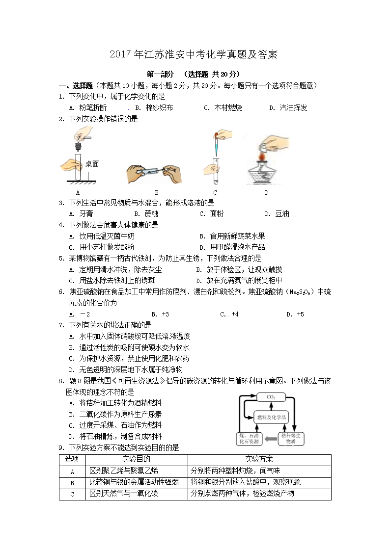 2017�꽭�ջ����п���ѧ���⼰��