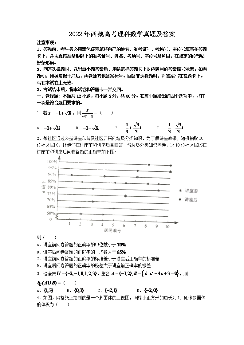 2022�����ظ߿�������ѧ���⼰��(Word��)