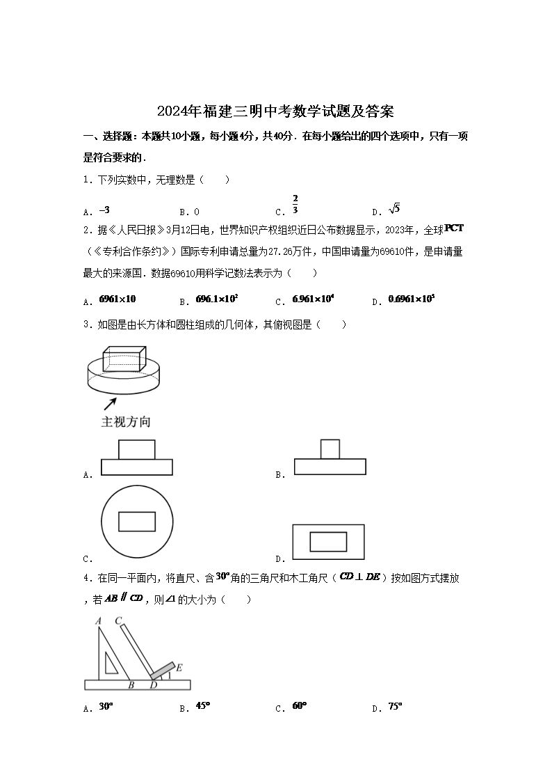 2024�긣�������п���ѧ���⼰��(Word��)